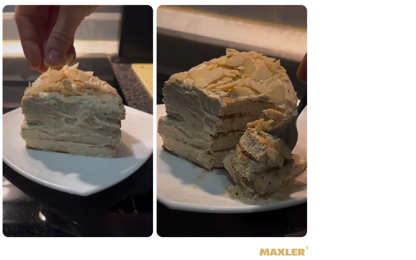 Полезный торт «Арахисовый пломбир» — украшение