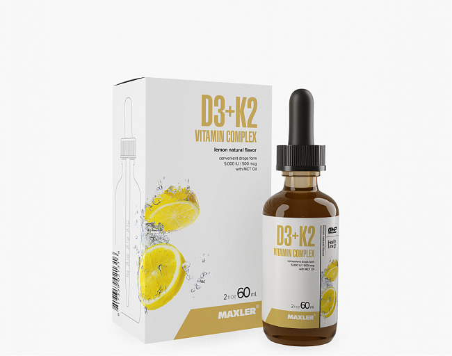 Д3+К2 Витаминный комплекс (D3+K2 Vitamin Complex) 1
