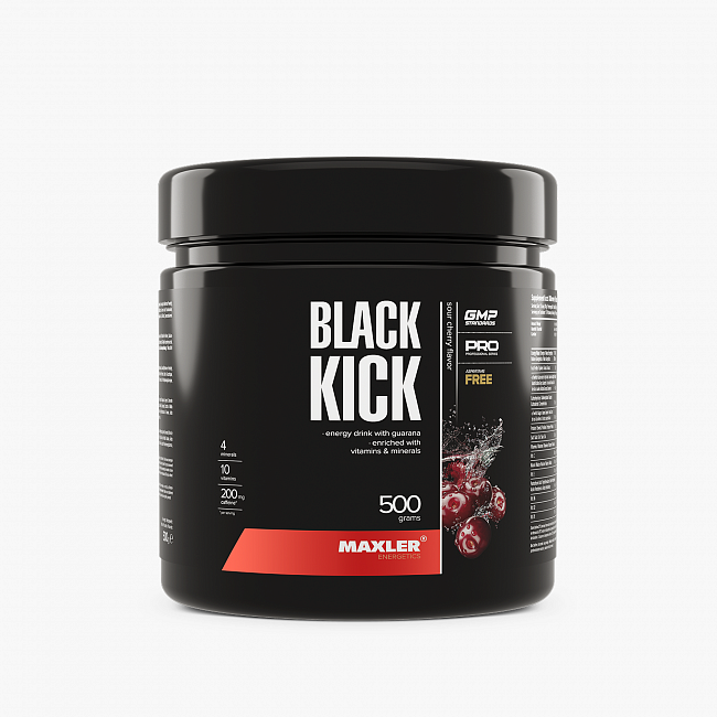Энергетик Блэк кик без аспартама (Black Kick aspartame free) 1