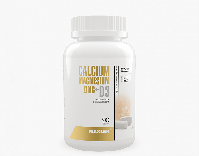 Кальций Магний Цинк + Д3 (Calcium Magnesium Zinc+D3) 1