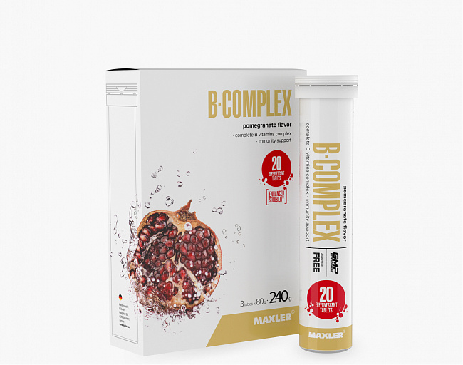 Витамины B-Комплекс (B-Complex) шипучие таблетки 1