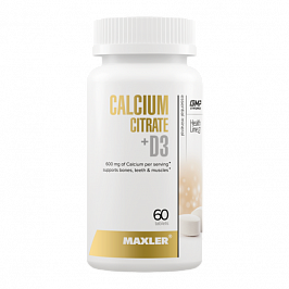 Кальций + Витамин Д3 (Calcium Citrate + Vitamin D3)