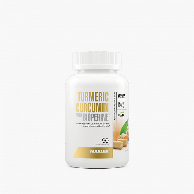 Экстракт куркумы с биоперином (Турмерик Куркумин с Биоперином/Turmeric Curcumin with Bioperine) 1