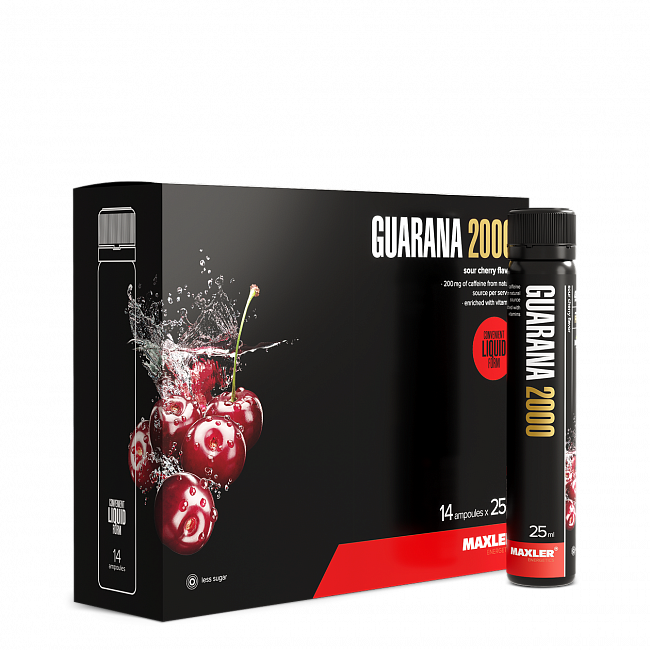 Гуарана 2000 (Guarana 2000) — энергетик, в ампулах 1