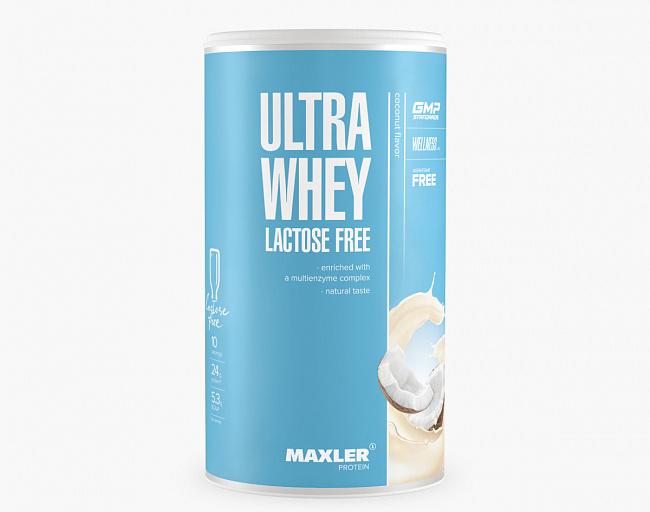 Безлактозный протеин Ультра Вей (Ультра Вей лактоза фри/Ultra Whey Lactose Free) 1