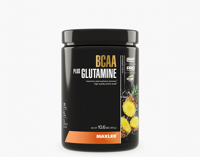 БЦАА плюс Глутамин (BCAA plus Glutamine) — аминокислотный комплекс, США 1