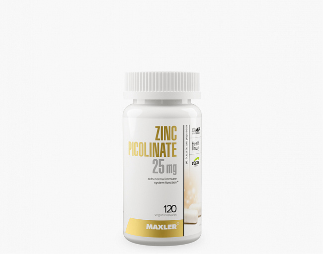 Цинк Пиколинат 25 мг (Zinc Picolinate 25 mg) 1