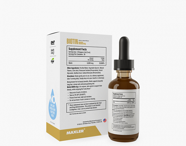 Биотин 6000 мкг (Biotin 6000 mcg) 2