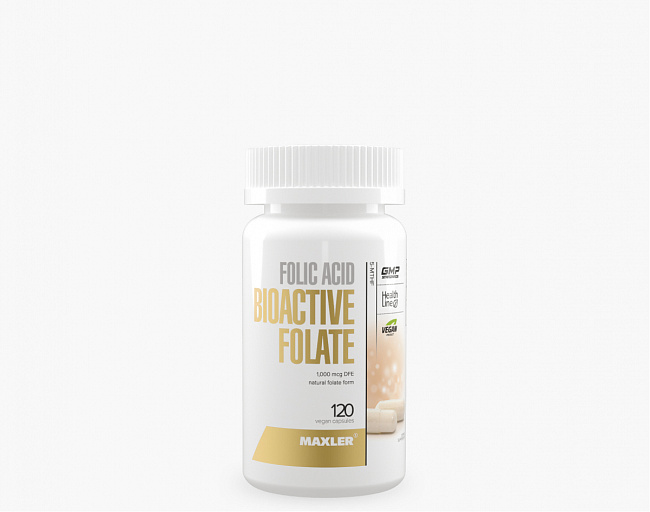 Фолиевая кислота Биоактивный фолат (Folic Acid Bioactive Folate) 1