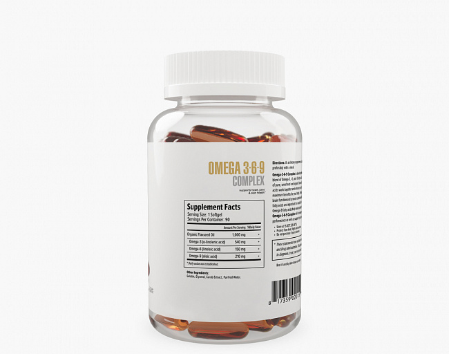 Омега-3-6-9 Комплекс (Omega 3-6-9 Сomplex), капсулы 2