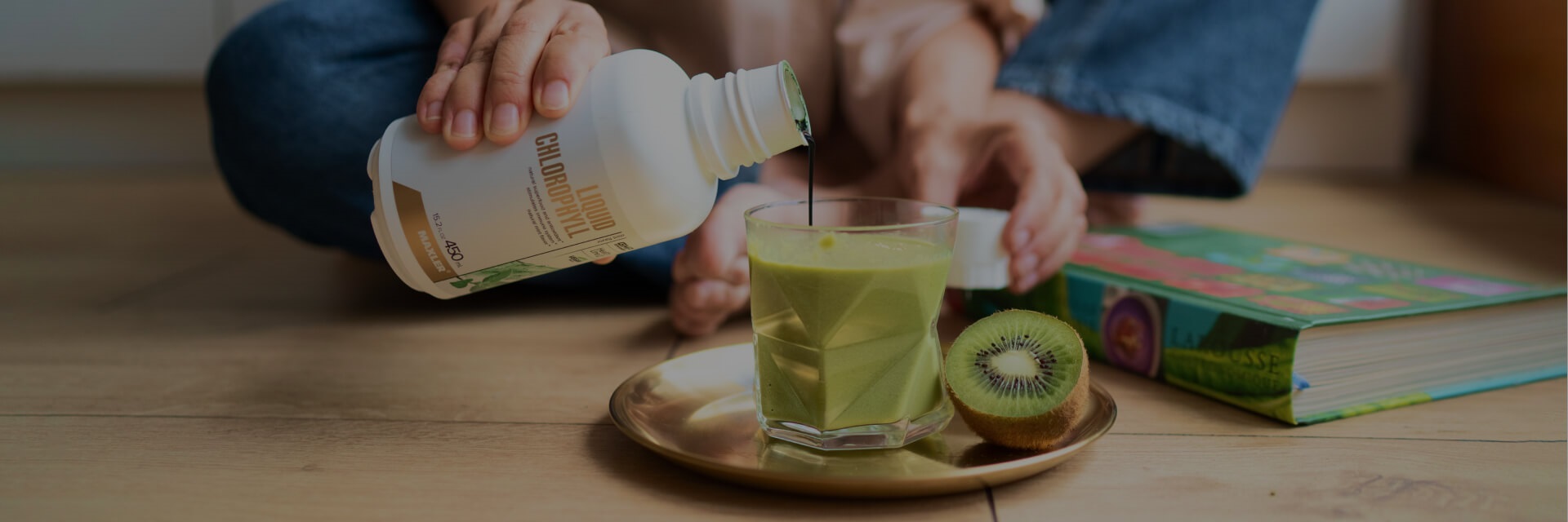 A healthy drink from Liquid Chlorophyll for immune system