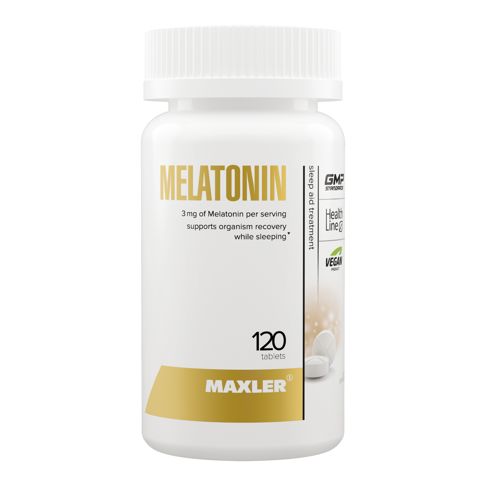 Мелатонин (Melatonin) для сна 3мг 60 шт, 120 шт.