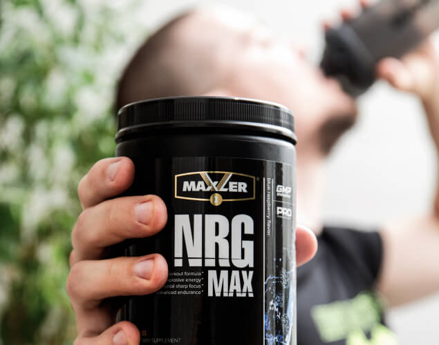 NRG MAX is great to use before a workout