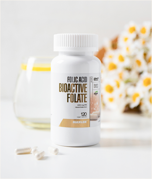 Folic Acid Bioactive Folate bottle