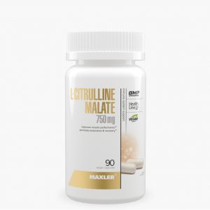 A photo of L-Citrulline Malate bottle on a white background.