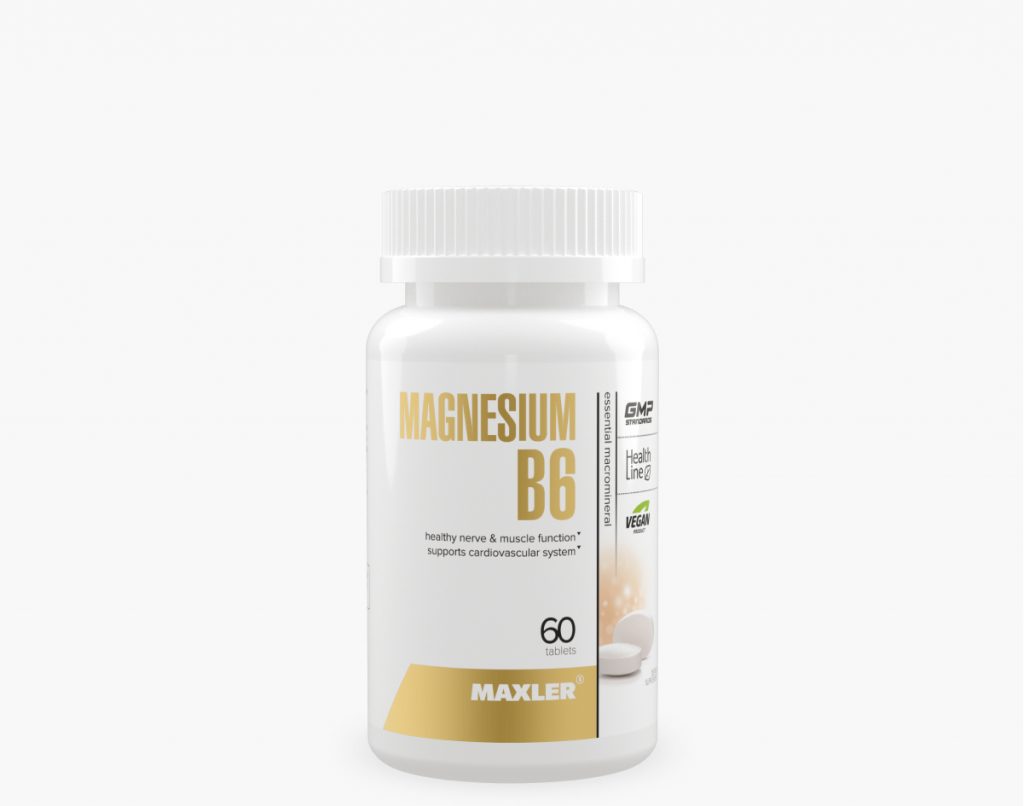 Витаминно-минеральный комплекс Magnesium B6 Maxler — Магний и витамин ...