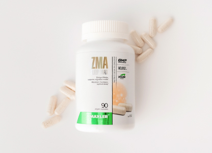 ZMA Sleep MAX bottle and capsules