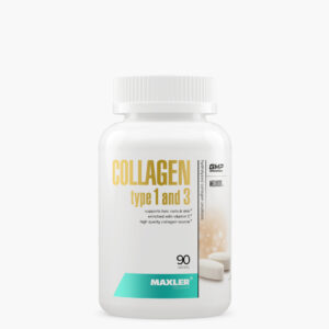 Коллаген тип 1 и 3 в таблетках банка