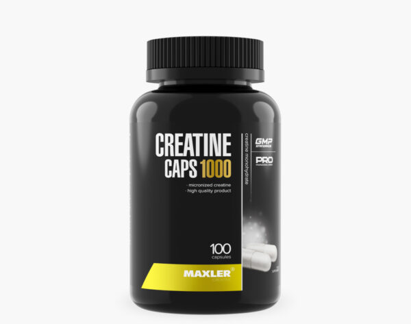 Креатин (Creatine Caps 1000) банка 100 веганских капсул