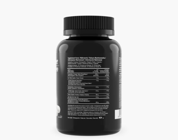 Креатин (Creatine Caps 1000) банка сзади