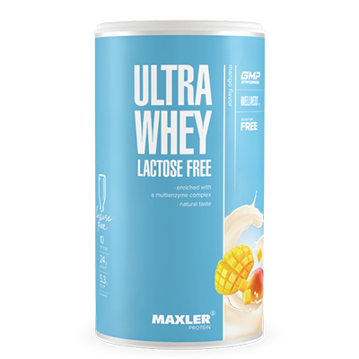 Безлактозный протеин Ultra Whey Lactose Free манго