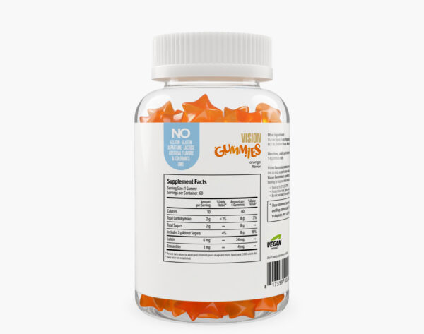 Мармеладные пастилки для зрения, Vision Gummies — изображение 3