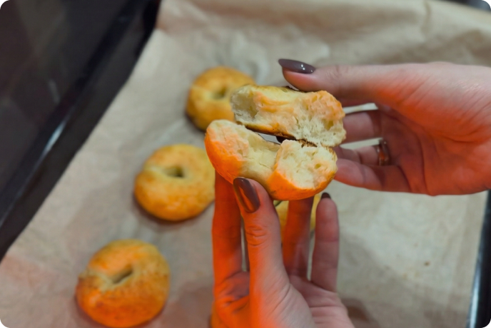 Рецепт протеиновых пончиков за 15 минут 05