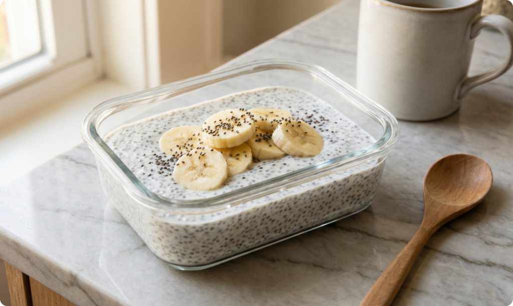 Чиа пуддинг с коллагеном