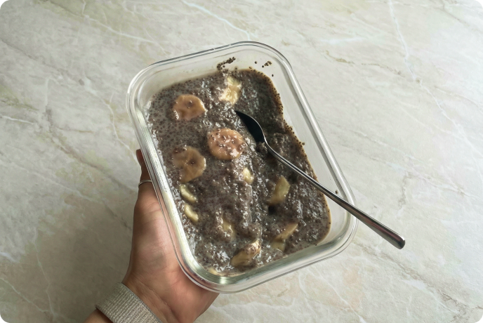 Чиа пудинг с коллагеном и протеином 09